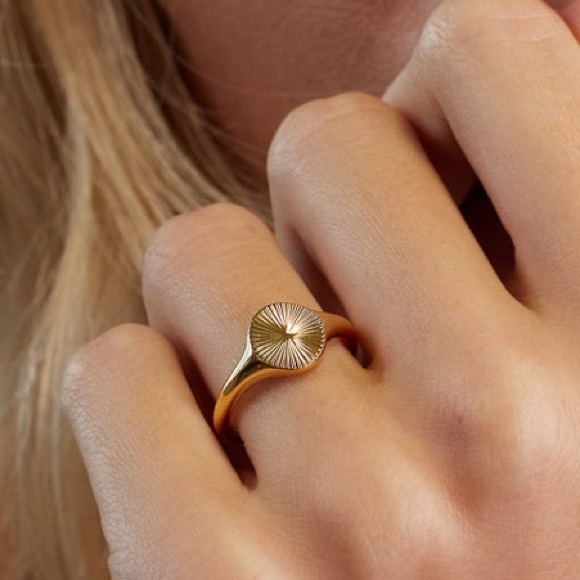 Dainty ring sunshine ring - Picture 6 of 8